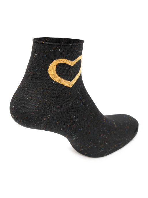 BRILLE Sosete Ankle Heart x1