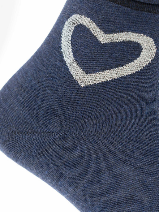 BRILLE Sosete Ankle Heart x1