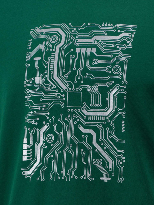 BRILLE Κοντομάνικη Μπλούζα Motherboard