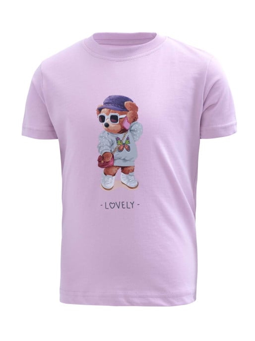 BRILLE Παιδική Κοντομάνικη Μπλούζα LOVELY