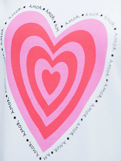 BRILLE Tricou Pink Hearts