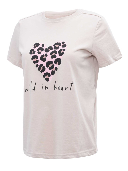 BRILLE Κοντομάνικη Μπλούζα WILD IN HEART