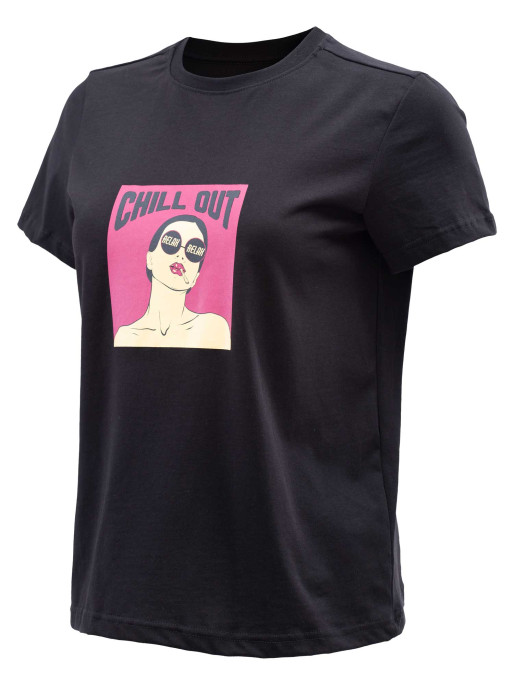 BRILLE Κοντομάνικη Μπλούζα CHILL OUT