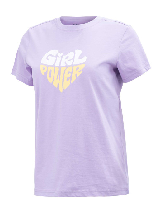 BRILLE Κοντομάνικη Μπλούζα GIRL POWER