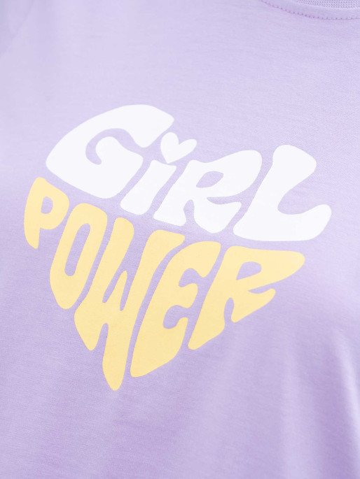 BRILLE Κοντομάνικη Μπλούζα GIRL POWER