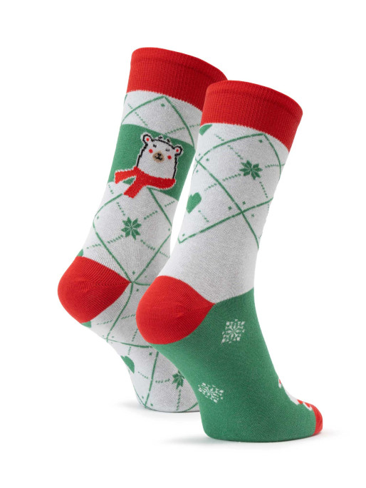 BRILLE Sosete Christmas Bear II