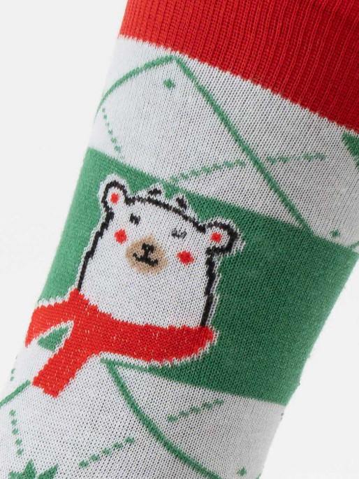 BRILLE Sosete Christmas Bear II