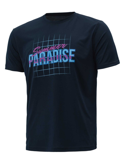 BRILLE Κοντομάνικη Μπλούζα Paradise