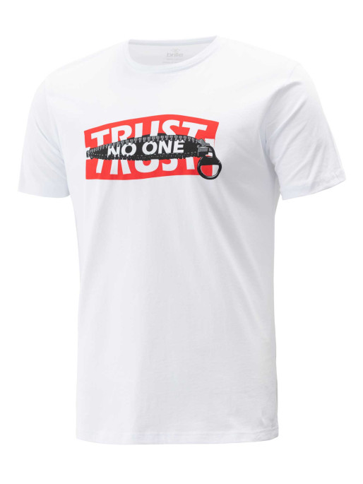 BRILLE Κοντομάνικη Μπλούζα No One Trust