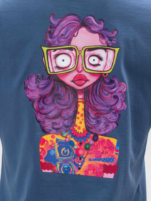 BRILLE Tricou Purple Girl