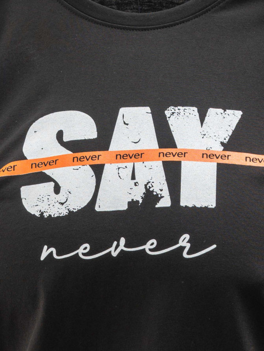 BRILLE Tricou Say Never