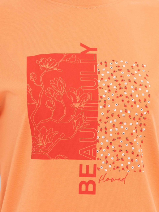 BRILLE Тениска Flowers