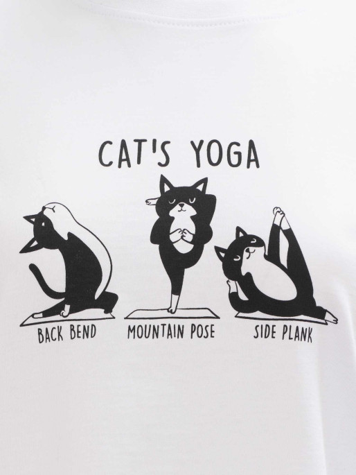 BRILLE Тениска CATS YOGA