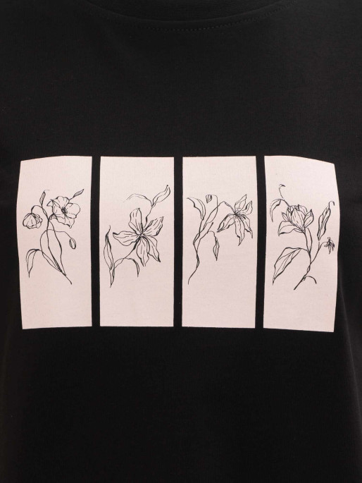 BRILLE Тениска FLOWERS