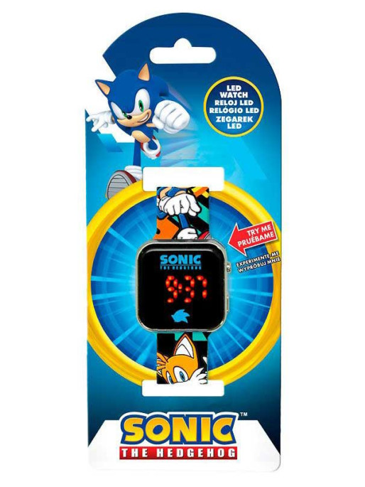 KIDS MOVIE HEROES LED часовник Sonic Action