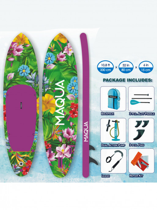 MAQUA SUP FLOWERS 330/80/15