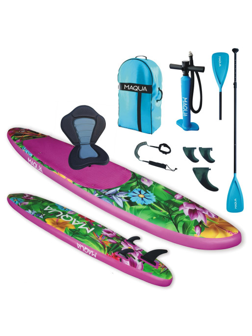 MAQUA SUP set FLOWERS KAYAK KIT 330/80/15