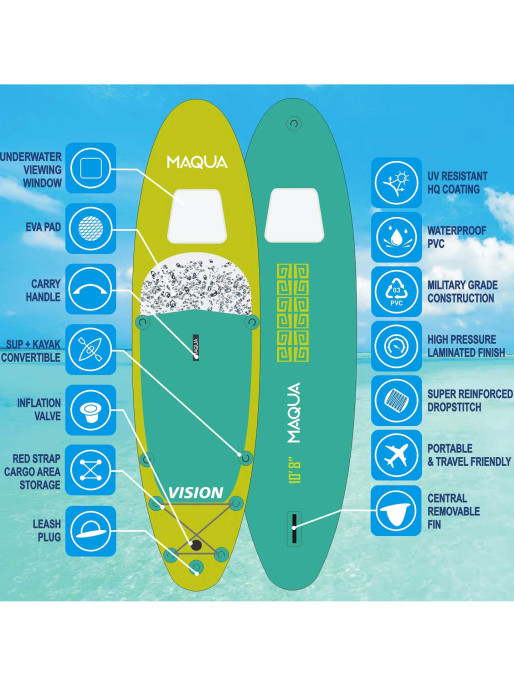 MAQUA SUP VISION KAYAK KIT 10 8