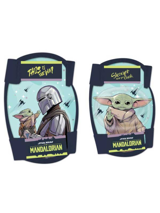 KIDS MOVIE HEROES komplet štitnika Mandalorian