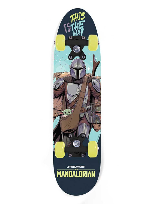 KIDS MOVIE HEROES Skateboard Mandalorian - 24