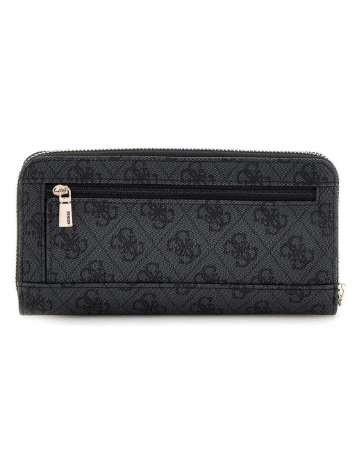 GUESS JEANS Portofel Eco Brenton Slg Lrg Zip Around