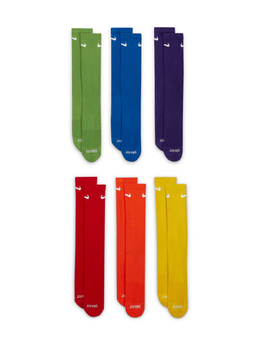 NIKE U NK ED PLS CSH CRW 6PR – 132 Socks