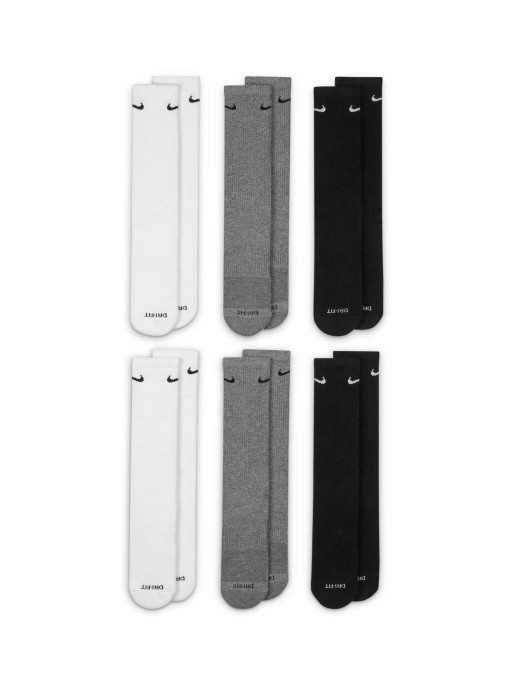 NIKE Socks U NK ED PLS CSH CRW 6PR - 132