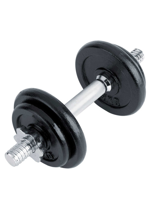 ORION dumbbel sa crnim diskovima - 10 kg