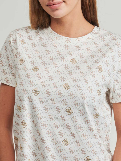 GUESS Tricou 4g Rhombus Studs Ss