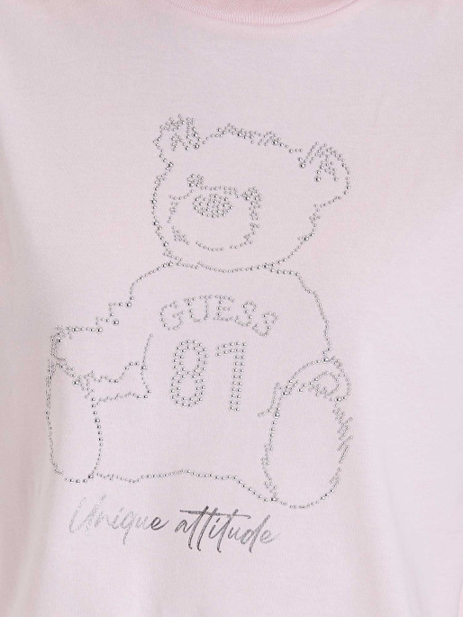 GUESS Tricou Unique Attitude Ss T
