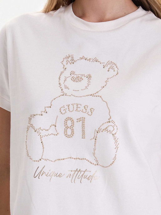 GUESS Tricou Unique Attitude Ss T