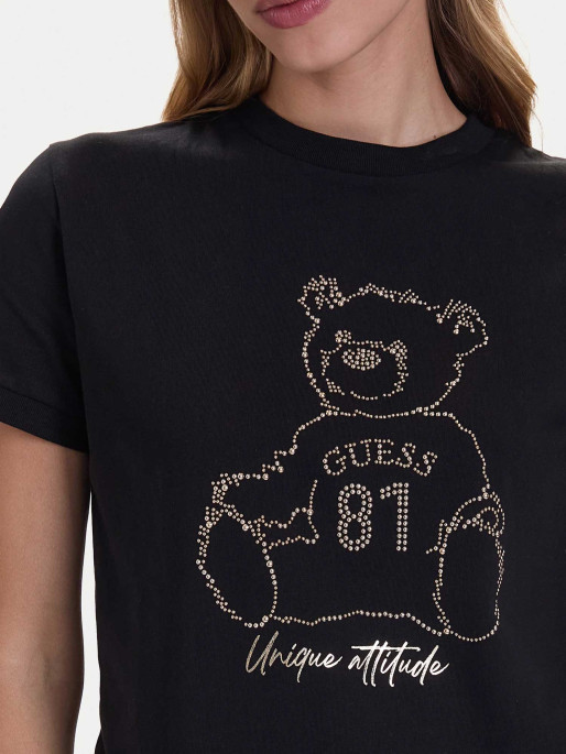 GUESS Tricou Unique Attitude Ss T