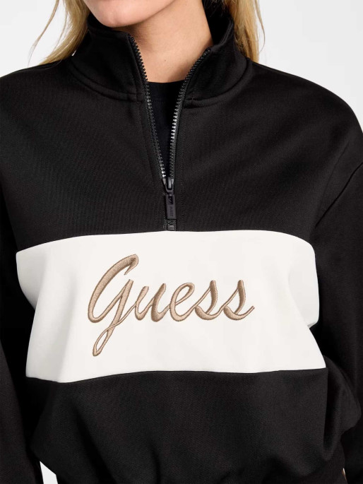 GUESS Bluza Fabia Half-zip