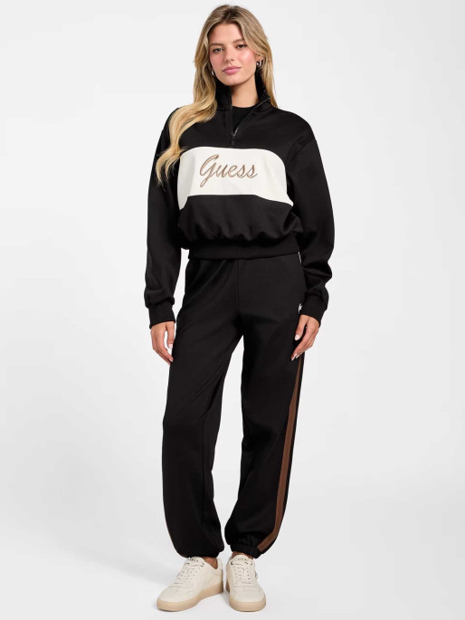 GUESS Bluza Fabia Half-zip