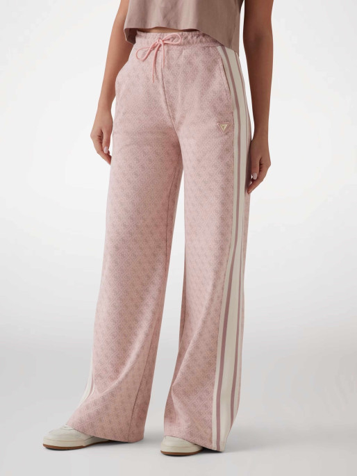 GUESS Women's Jean G Logo Straight Long Pants