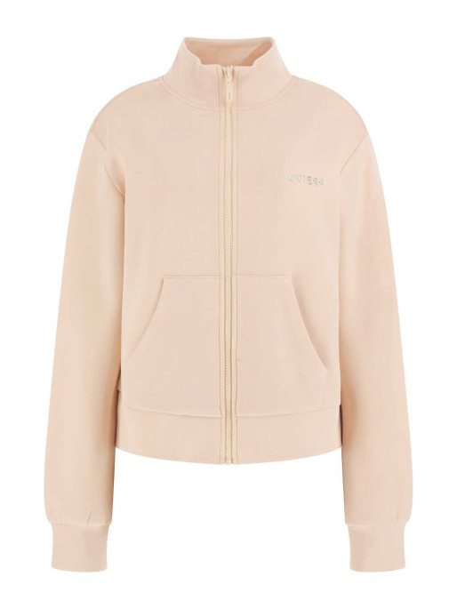 GUESS Bluza sport Gelsey Full Zip