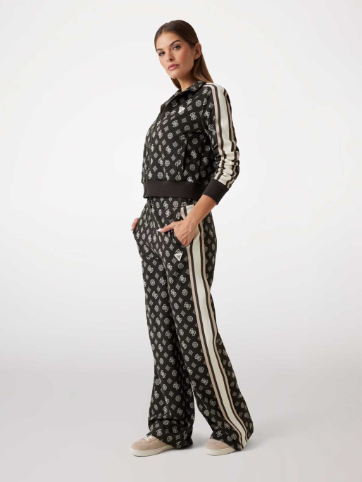 GUESS Pantaloni sport Peony Taped Straight