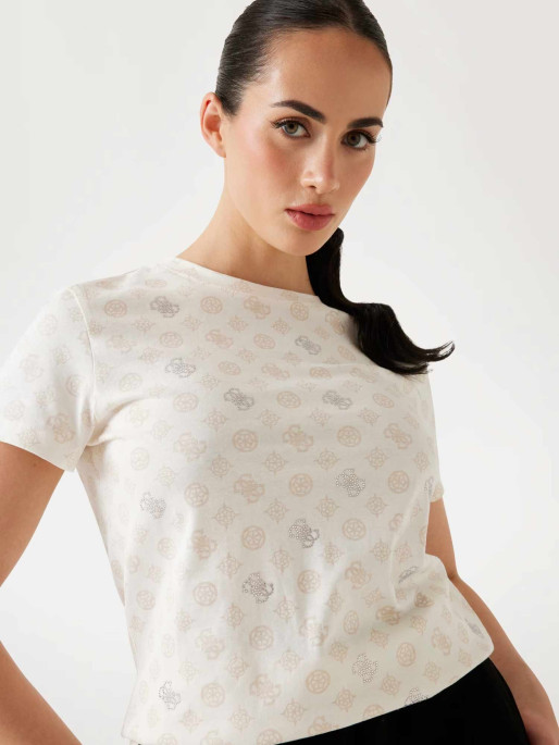 GUESS Tricou Gloria Peony Ss T-sh