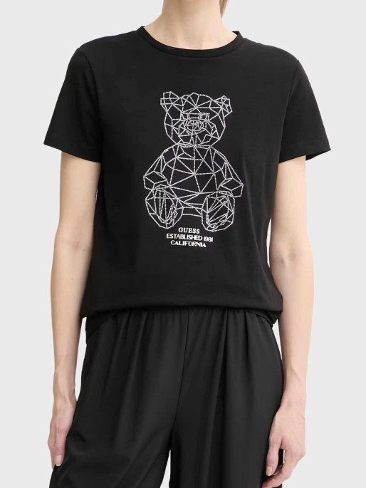 GUESS Тениска ROMY SS CN T-SHIRT