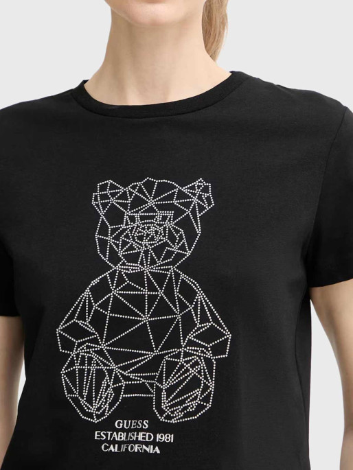 GUESS Тениска ROMY SS CN T-SHIRT