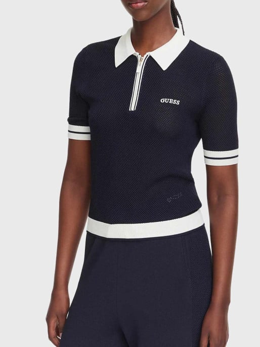 GUESS Поло Тениска GABRY SS CROPPED POL