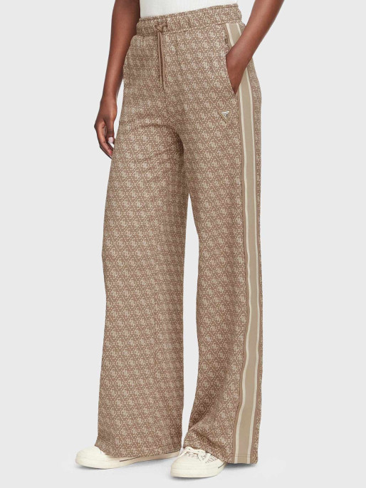 GUESS Спортно долнище 4G ALLOVER JACQUARD