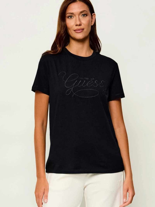GUESS Тениска SYRMA CN SS T-SHIRT