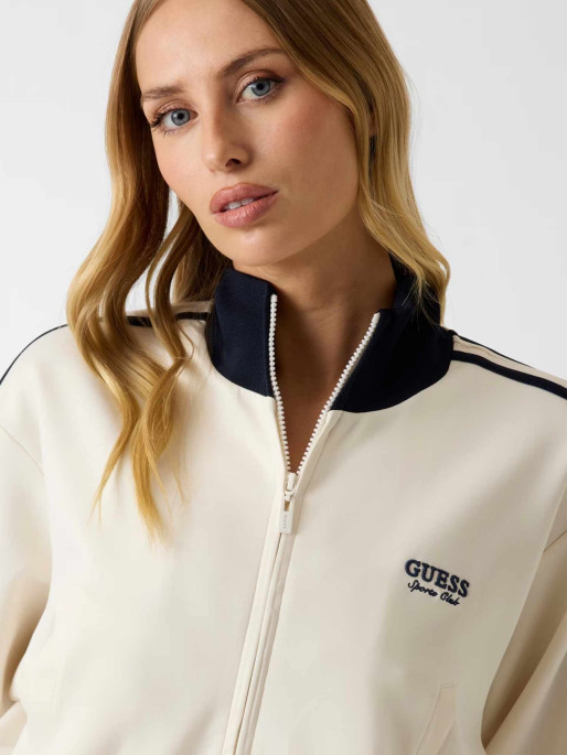GUESS Суитшърт HOSHI FULL ZIP SWEAT