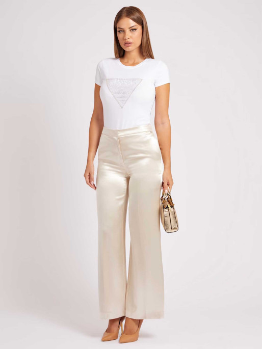 GUESS Tricou Ss Triangle Crystal