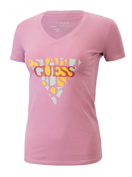 GUESS Tricou Ss Vn Amalia