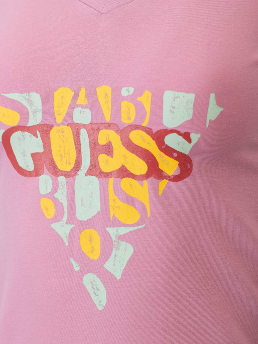 GUESS Tricou Ss Vn Amalia