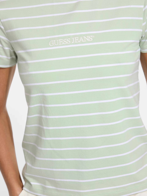 GUESS JEANS GJ SS CN REG YD STRIPED TEE