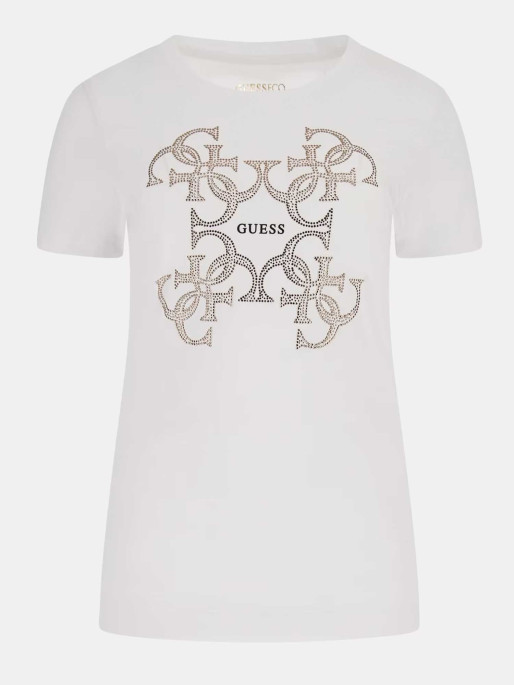 GUESS Tricou Ss Cn 4G Logo