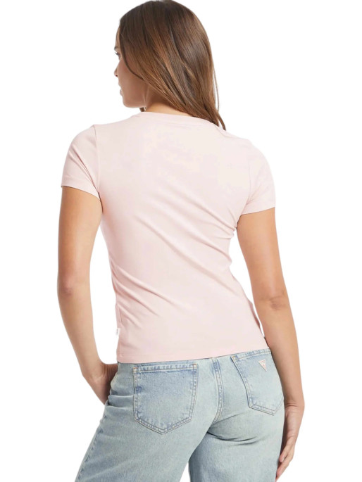 GUESS JEANS GJ SS CN SLIM LOGO PRINT TEE